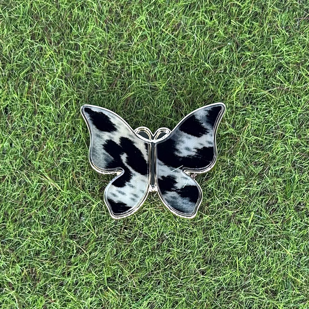 Butterfly Magnetic Golf Ball Markers (Leopard-White & Black